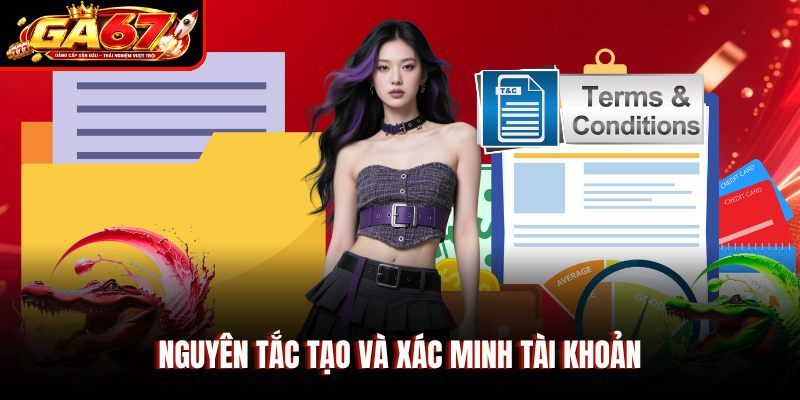 Nguyên tắc tạo và xác minh tài khoản Nguyên tắc tạo và xác minh tài khoản